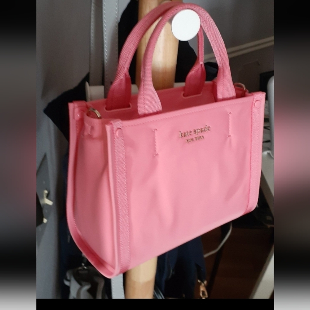 Kate Spade Little Better Sam Mini Tote Pink Crossbody - Picture 4 of 6